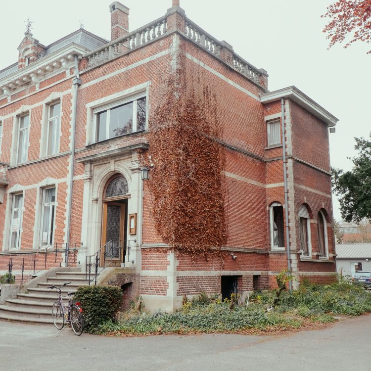 De Tank in het Blydhove-kasteeltje in Assebroek