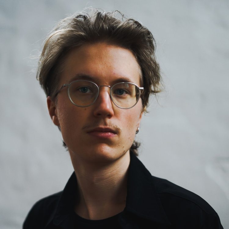 Portret van Theo Collie