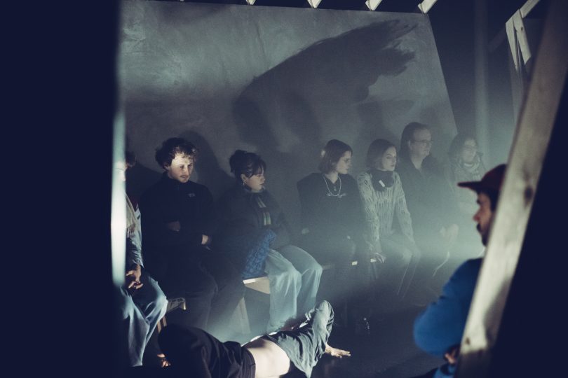 At Rise Of Curtain Triënnale Brugge repetitie