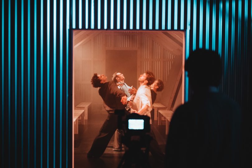 At Rise Of Curtain Triënnale Brugge repetitie