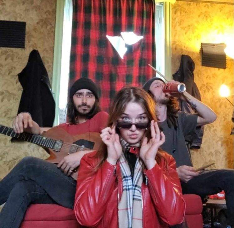 portret van de band Filthy Alley